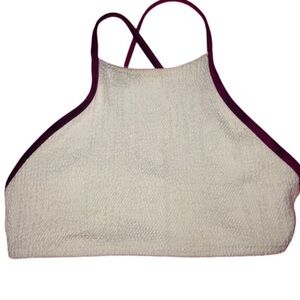 Made‎ By Dawn Halter Bikini Top nwot